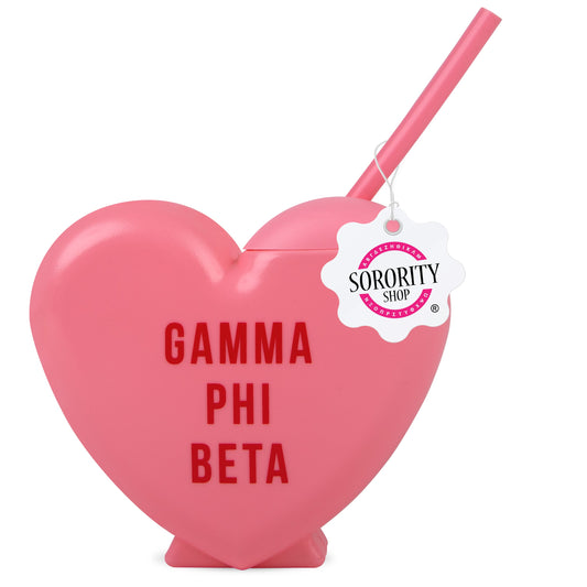 Gamma Phi Beta Heart Tumbler - Ivy Society