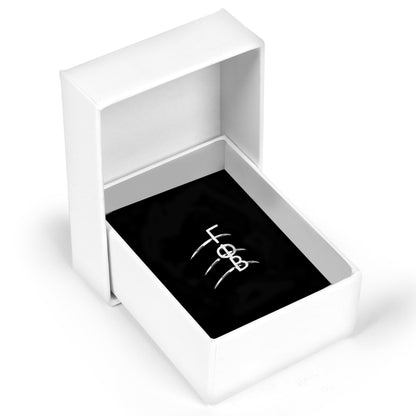 Gamma Phi Beta Silver Ring Stack