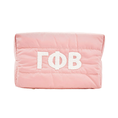 Gamma Phi Beta Puffer Makeup Bag - Ivy Society
