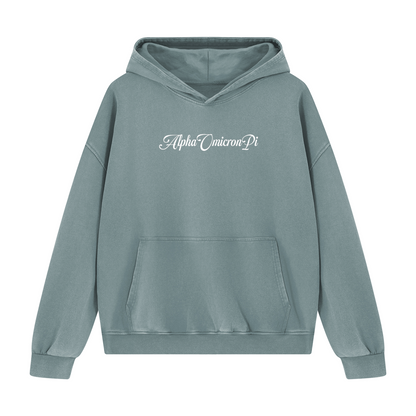 Alpha Omicron Pi Fancy Hoodie
