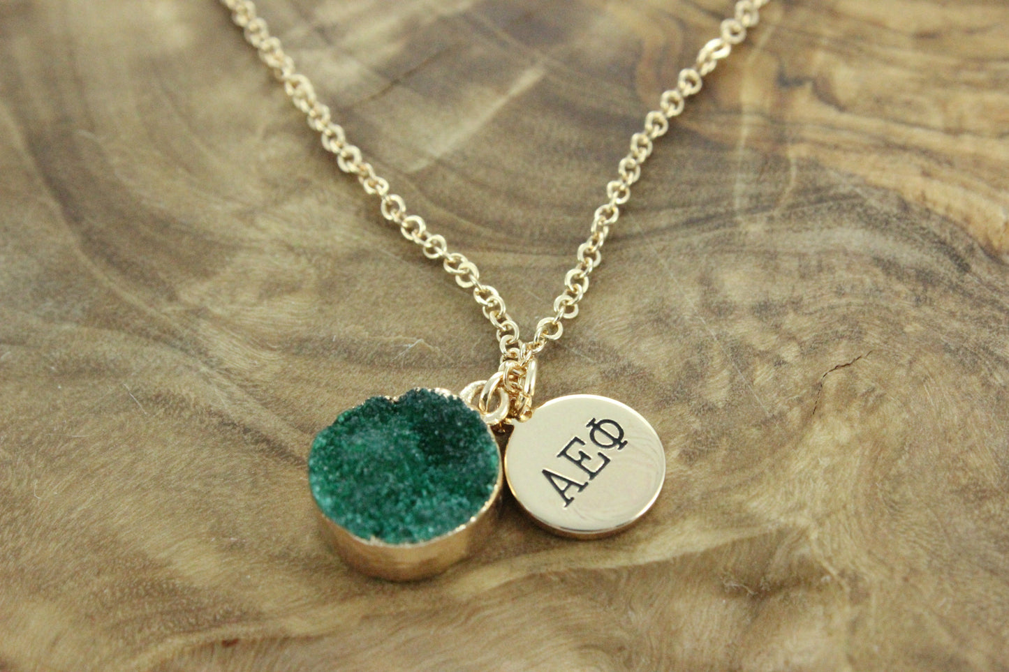 Alpha Epsilon Phi Charm Necklace