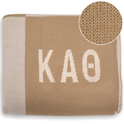 Kappa Alpha Theta Checkered Blanket - Ivy Society