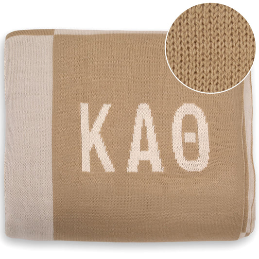 Kappa Alpha Theta Checkered Blanket - Ivy Society