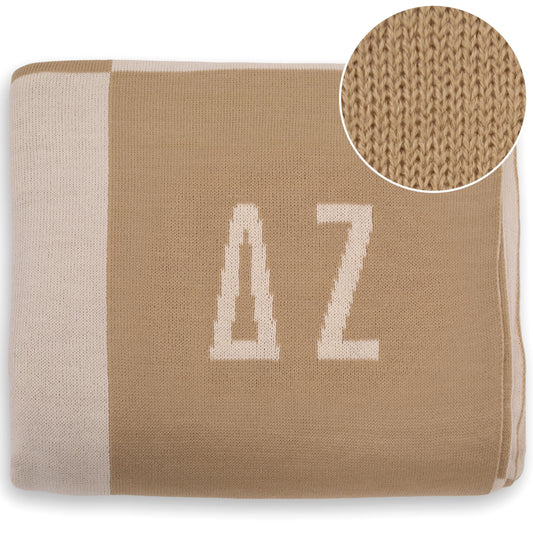 Delta Zeta Checkered Blanket