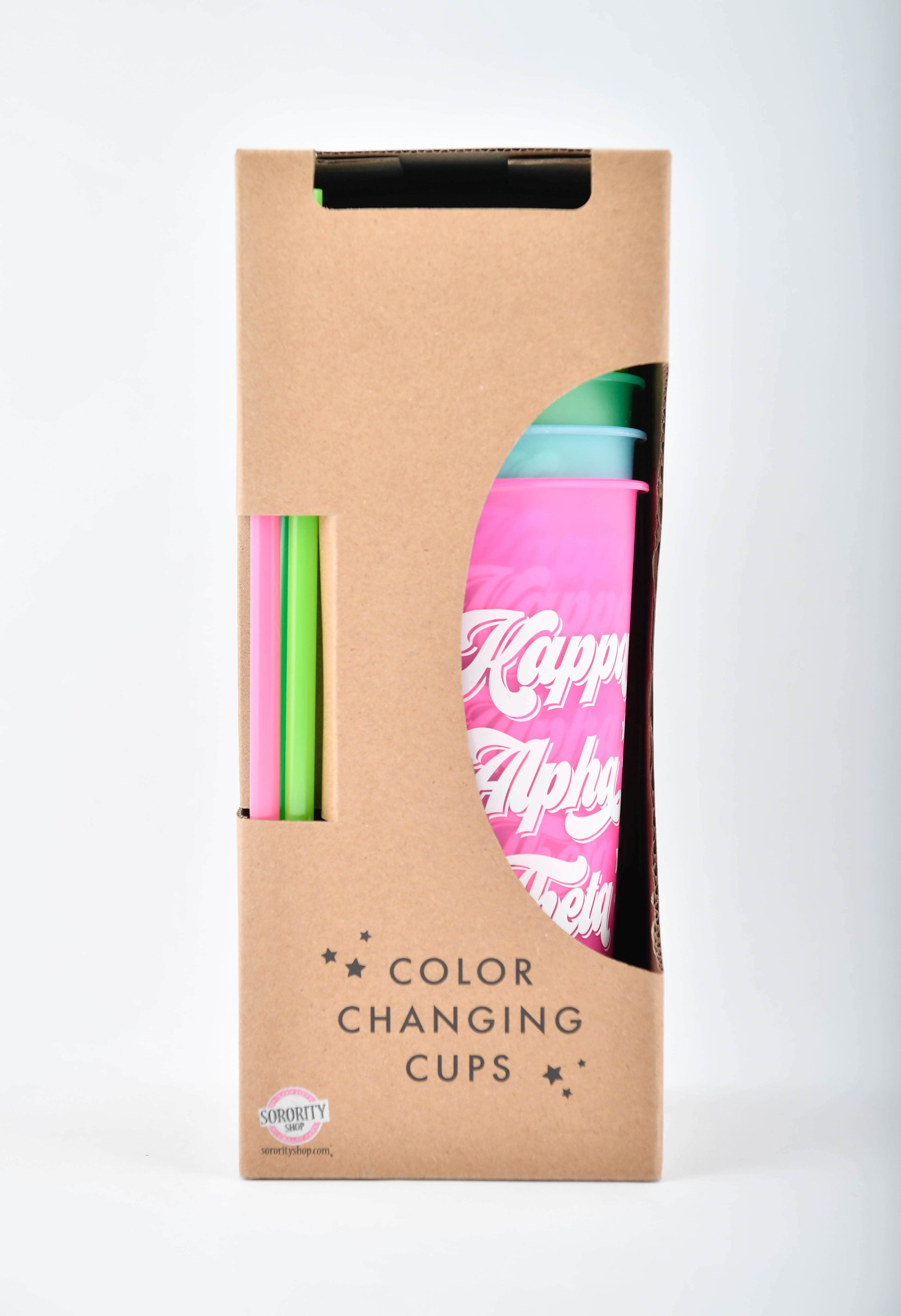 Kappa Alpha Theta Color Changing Cups 4 Pack - Ivy Society