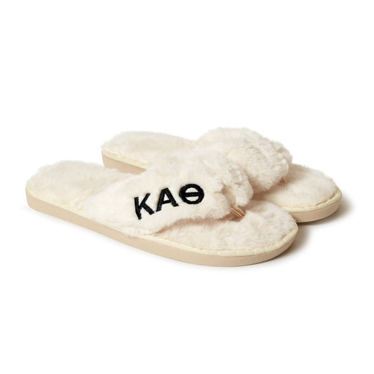 Kappa Alpha Theta Fuzzy Slippers