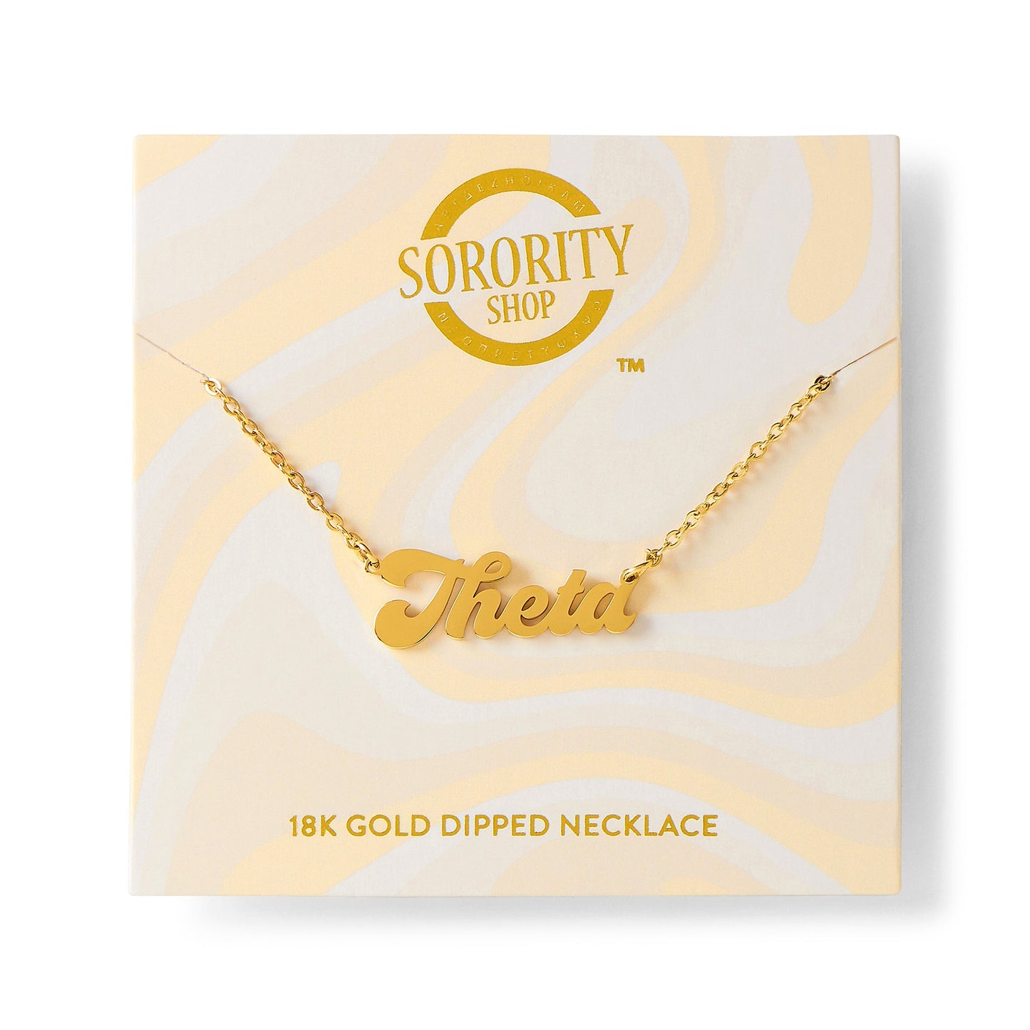 Kappa Alpha Theta Retro Necklace