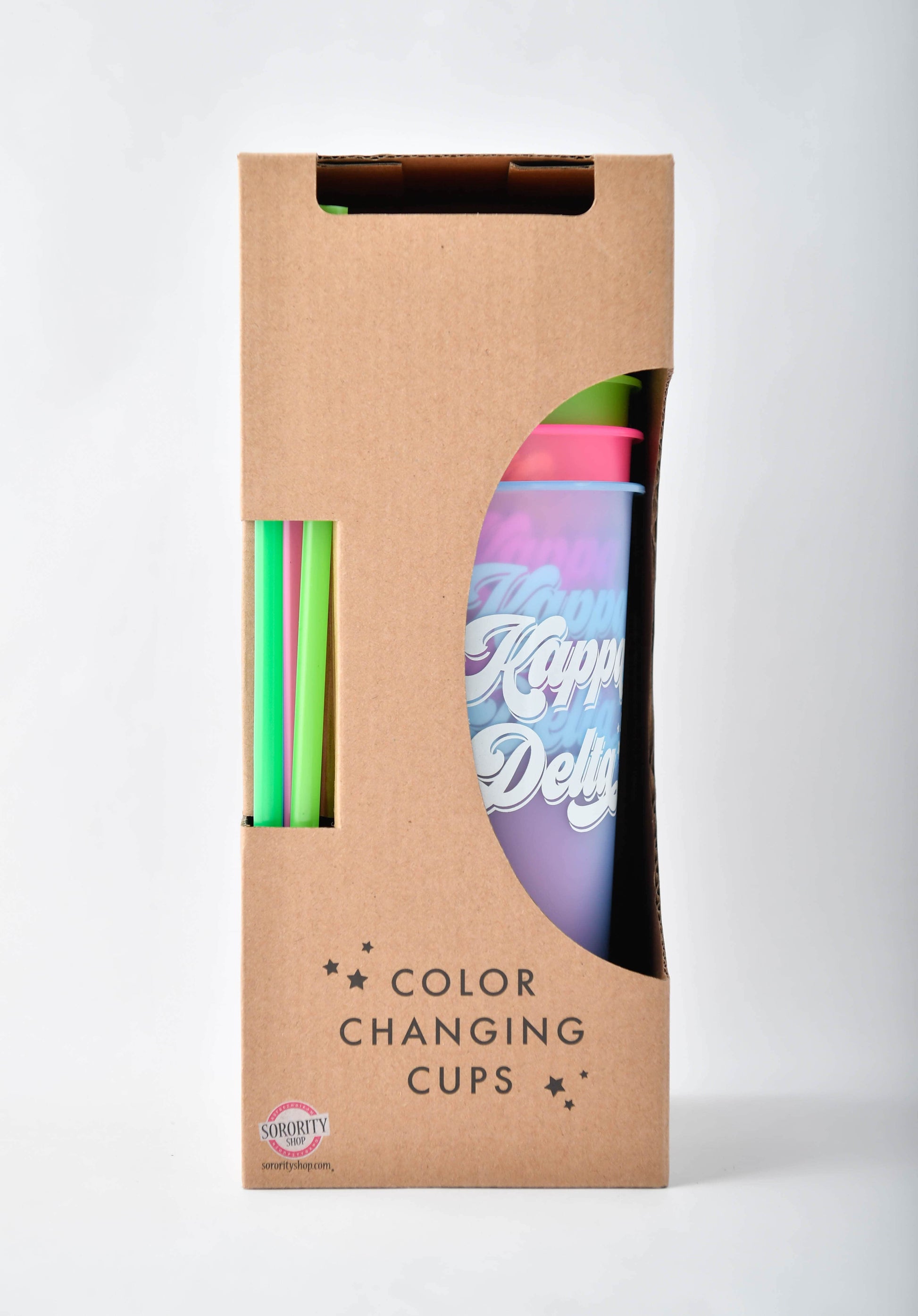 Kappa Delta Color Changing Cups 4 Pack - Ivy Society