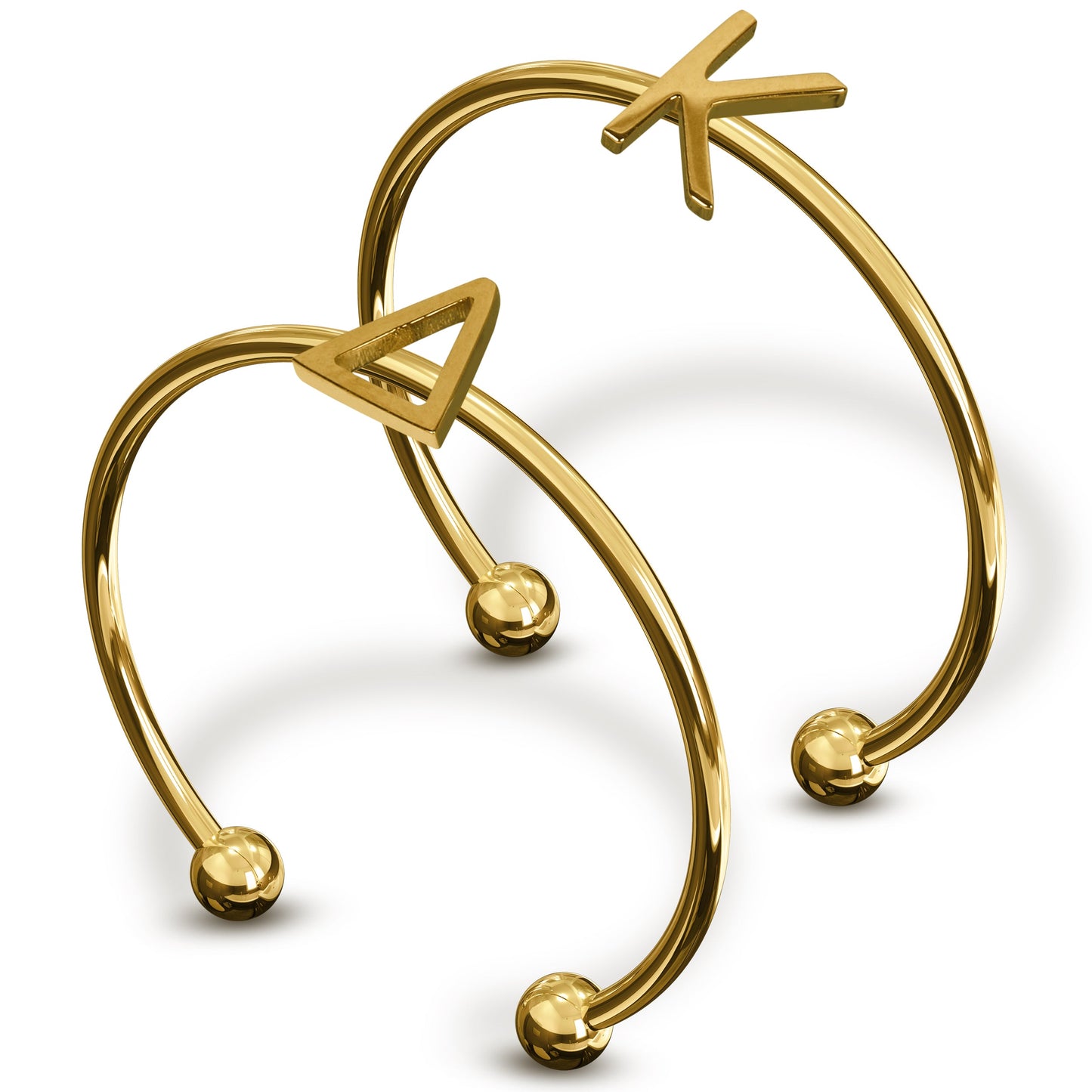 Kappa Delta Gold Ring Stack