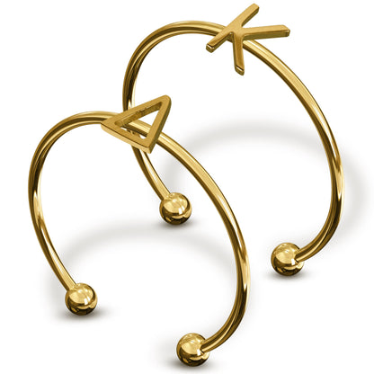 Kappa Delta Gold Ring Stack