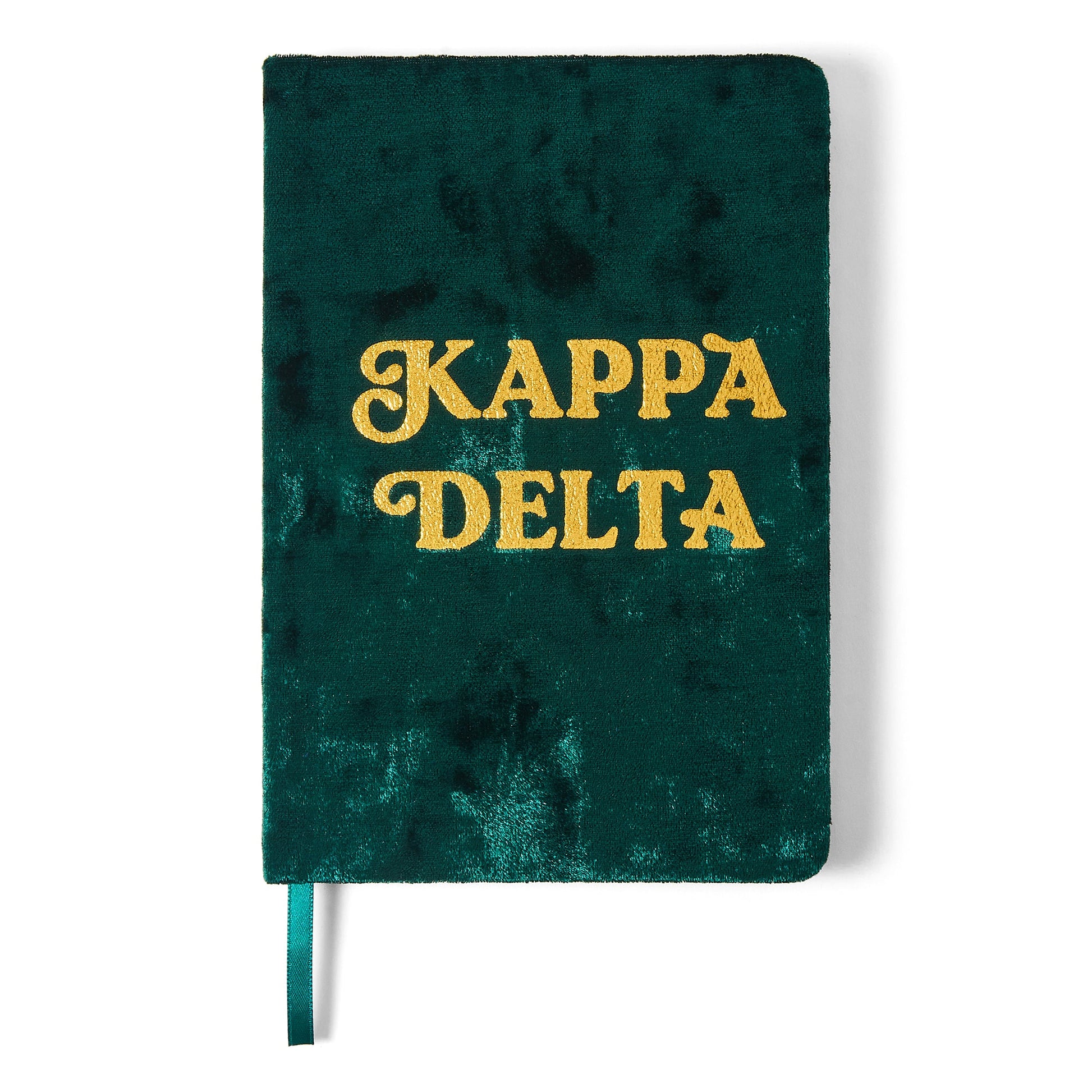 Kappa Delta Velvet Notebook - Ivy Society
