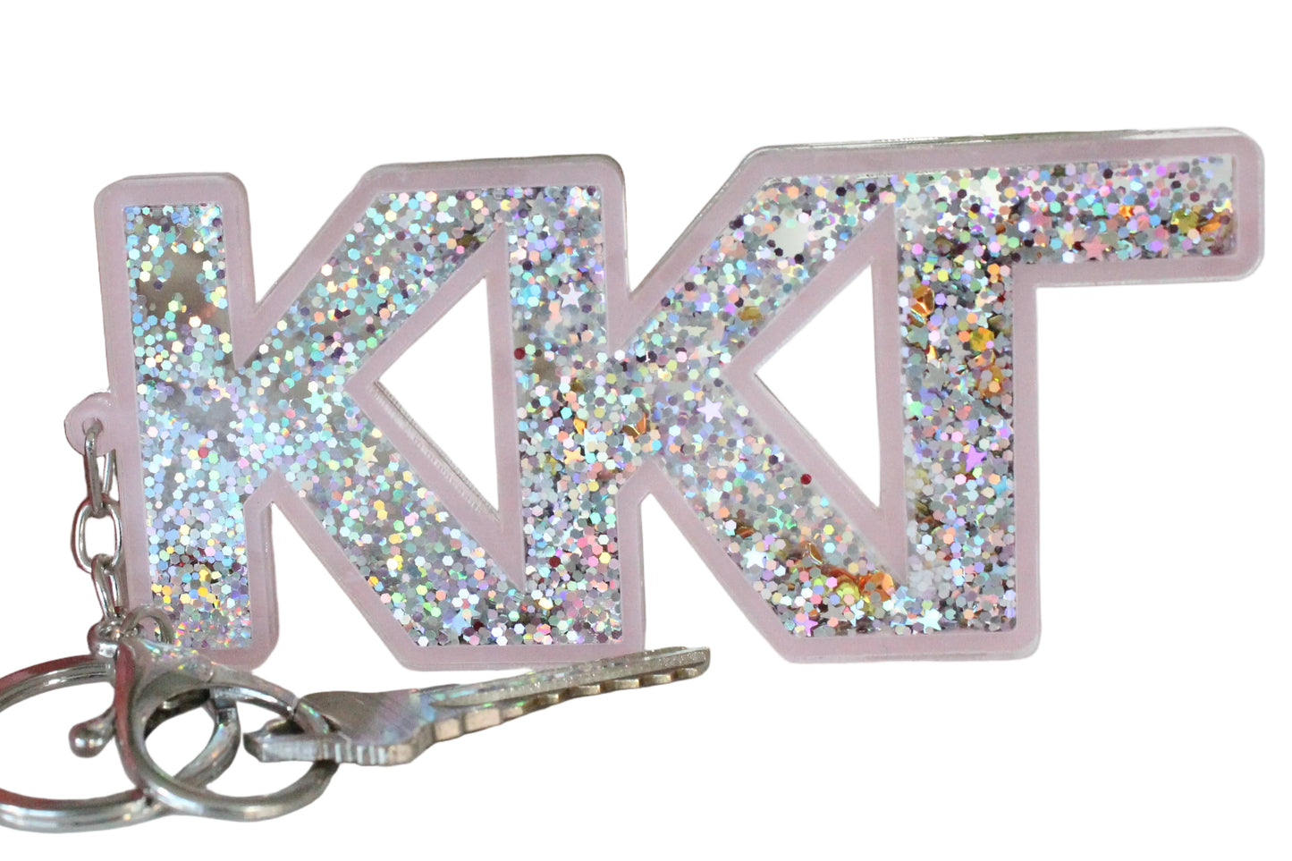 Kappa Kappa Gamma Glitter Keychain