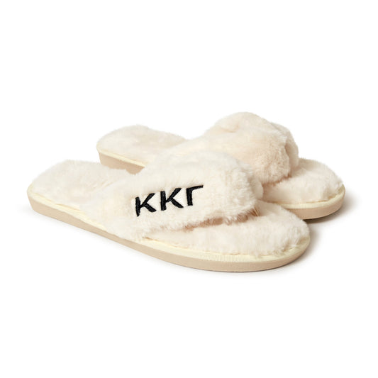 Kappa Kappa Gamma Fuzzy Slippers