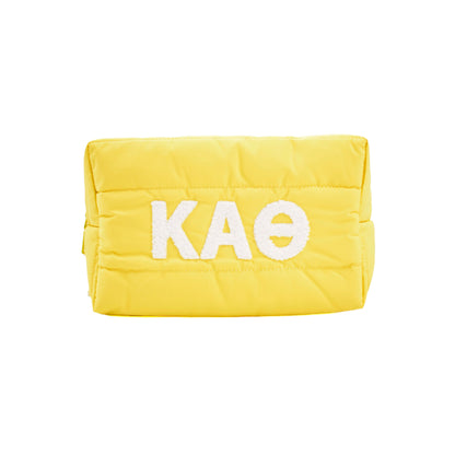 Kappa Alpha Theta Puffer Makeup Bag - Ivy Society
