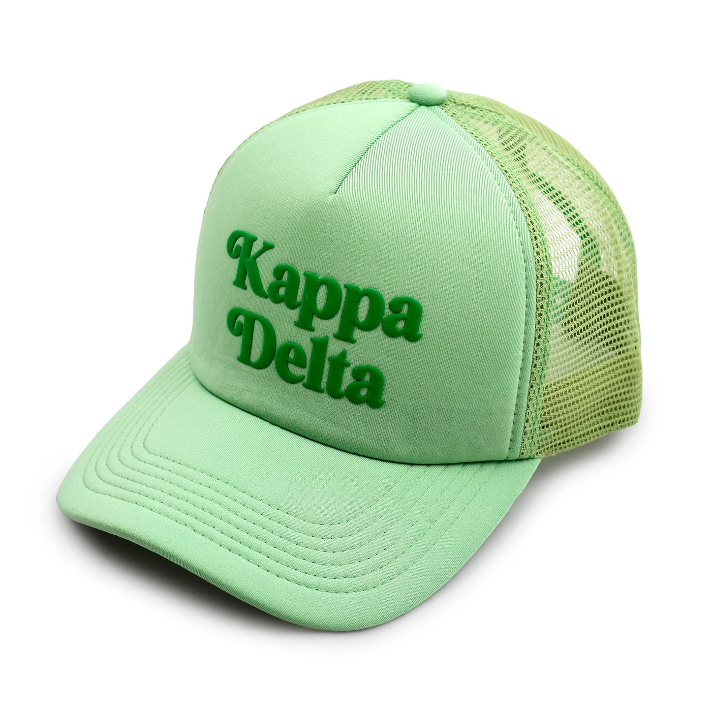 Kappa Delta Puff Print Trucker Hat - Ivy Society