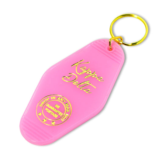 Kappa Delta Motel Keychain