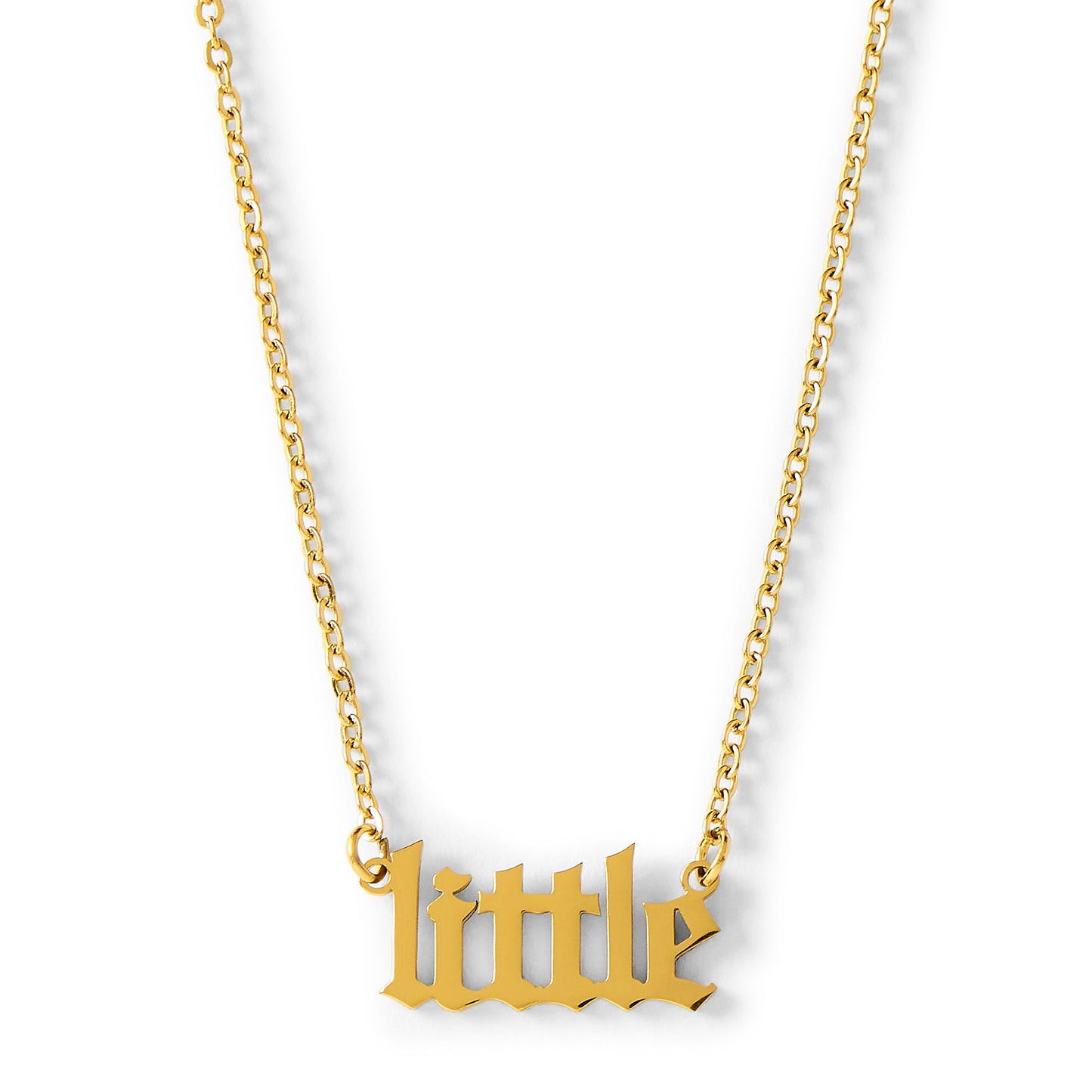 Little Old English Necklace