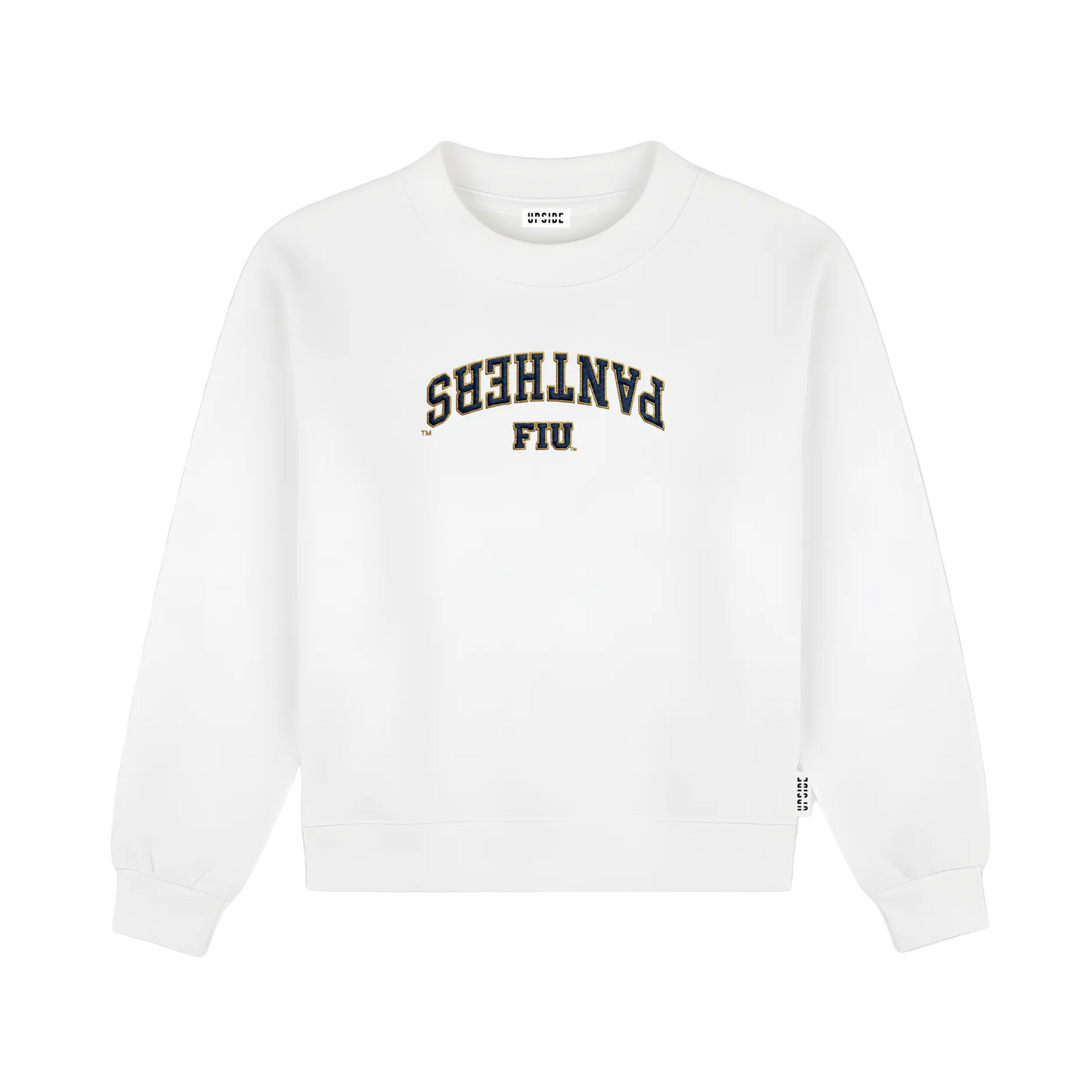 FIU Panthers Embroidered Crewneck - Ivy Society