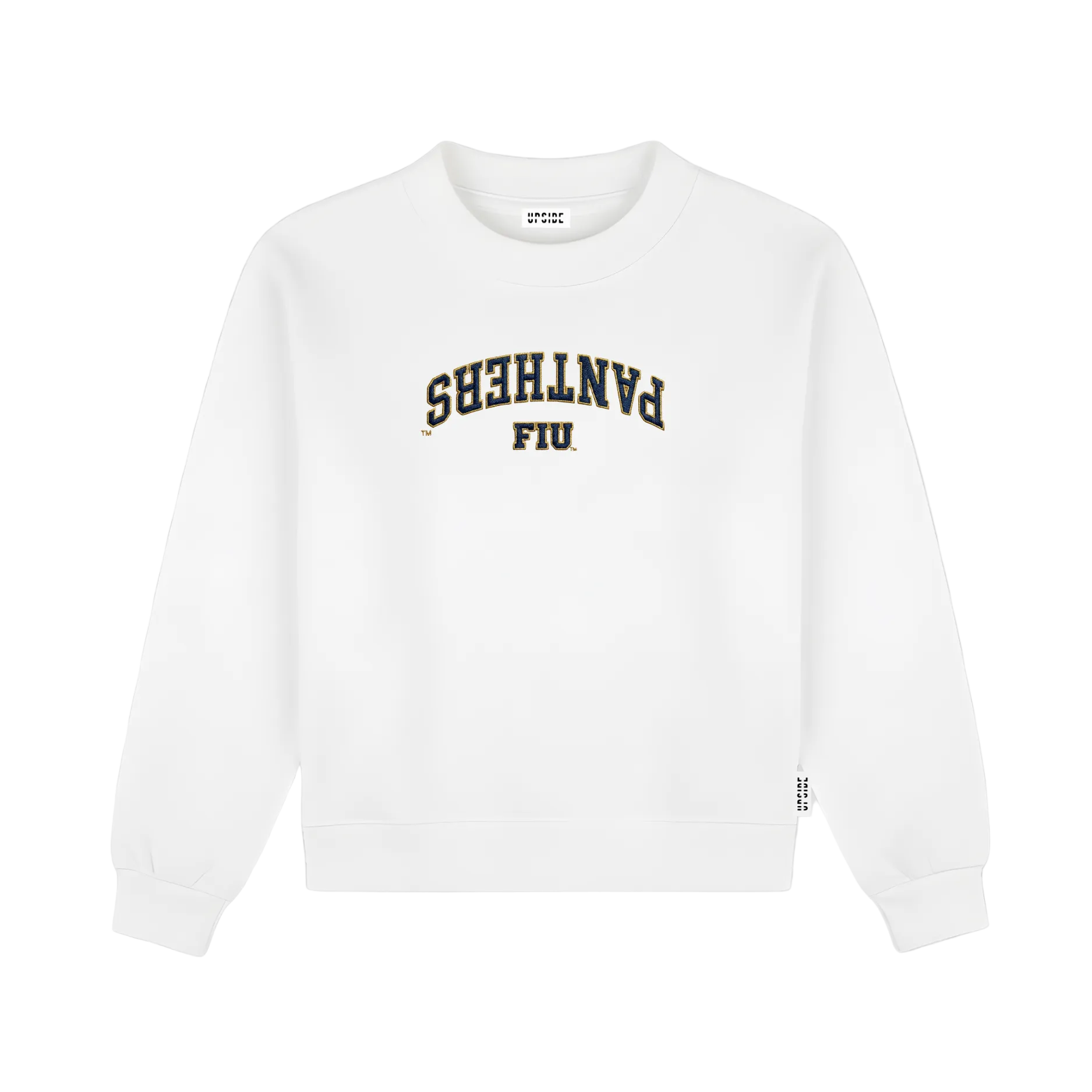 FIU Panthers Embroidered Crewneck - Ivy Society