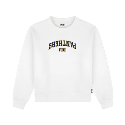 FIU Panthers Embroidered Crewneck - Ivy Society
