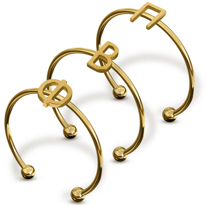 Pi Beta Phi Gold Ring Stack