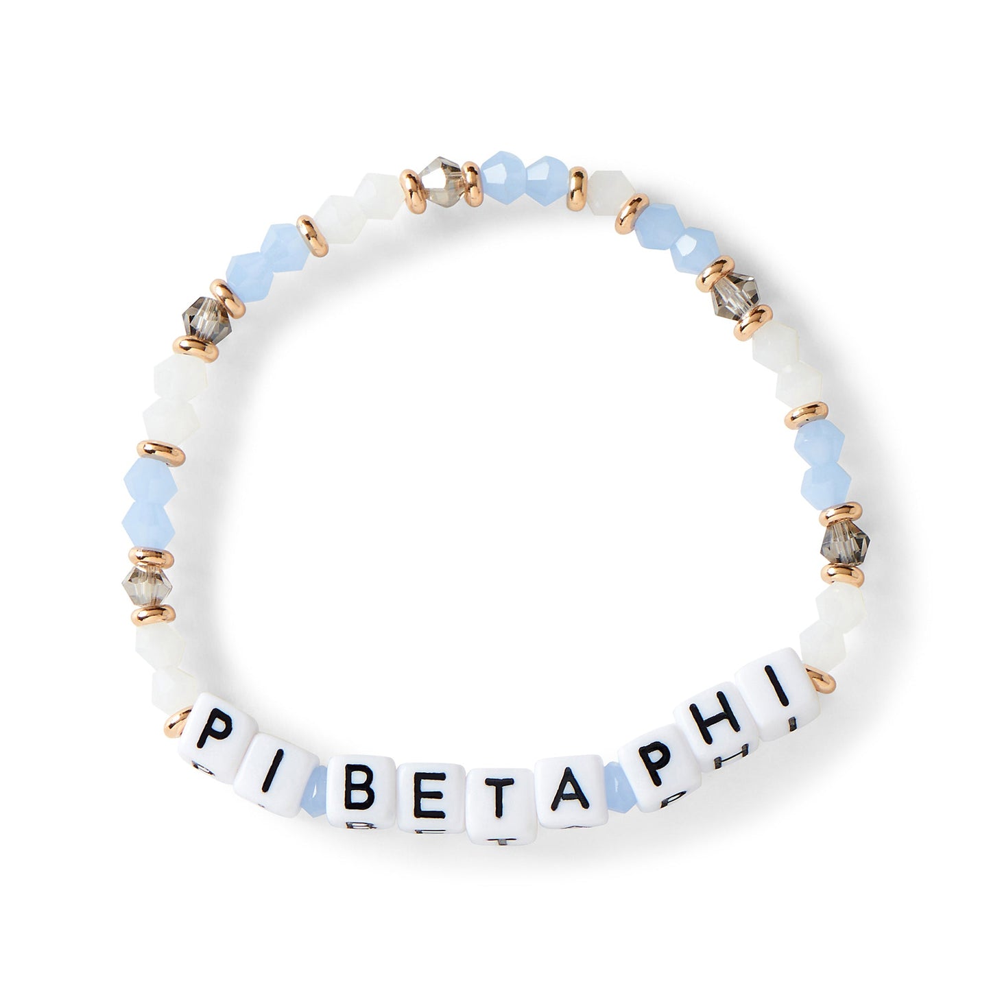 Pi Beta Phi Bracelet Glass Bead Bracelet