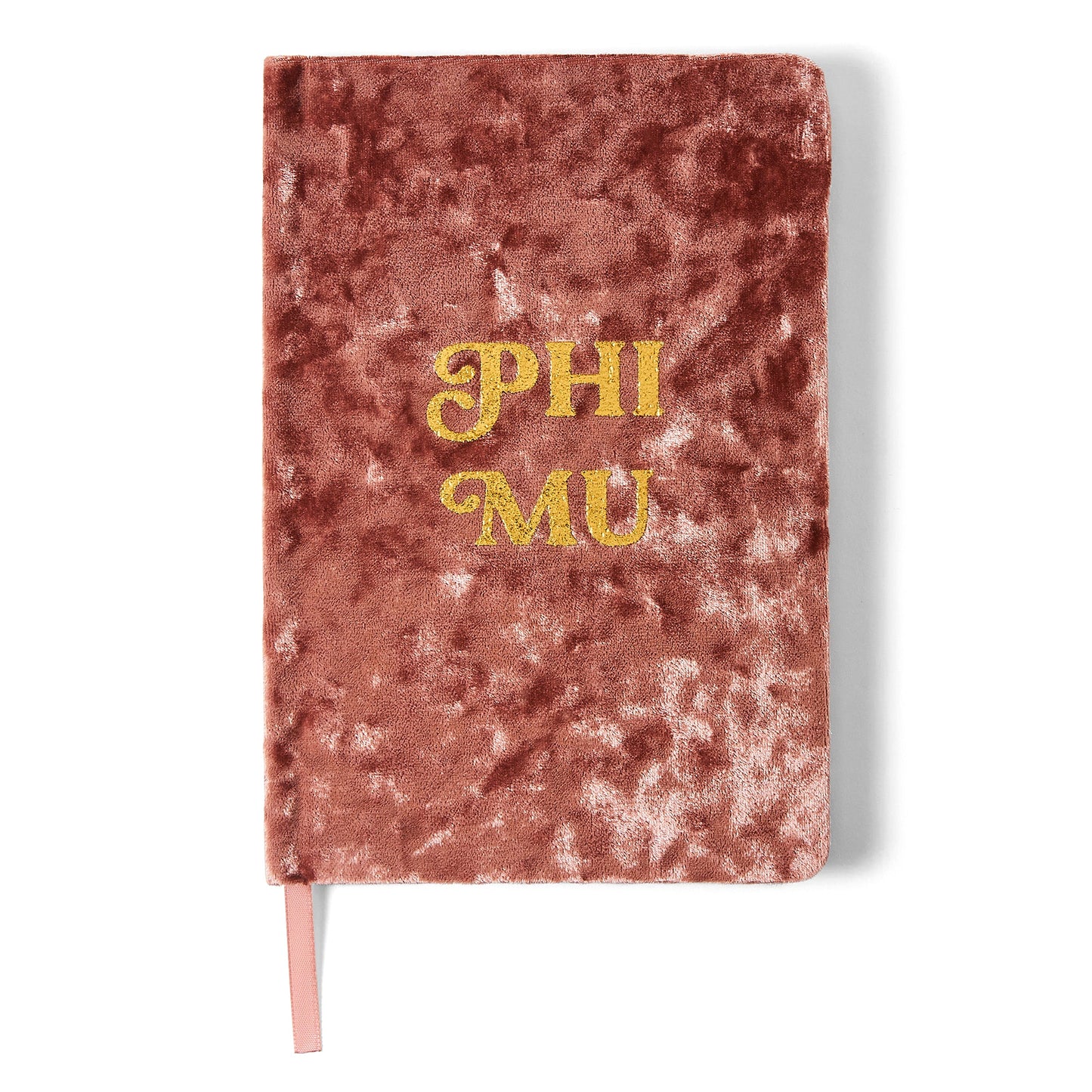 Phi Mu Velvet Notebook - Ivy Society