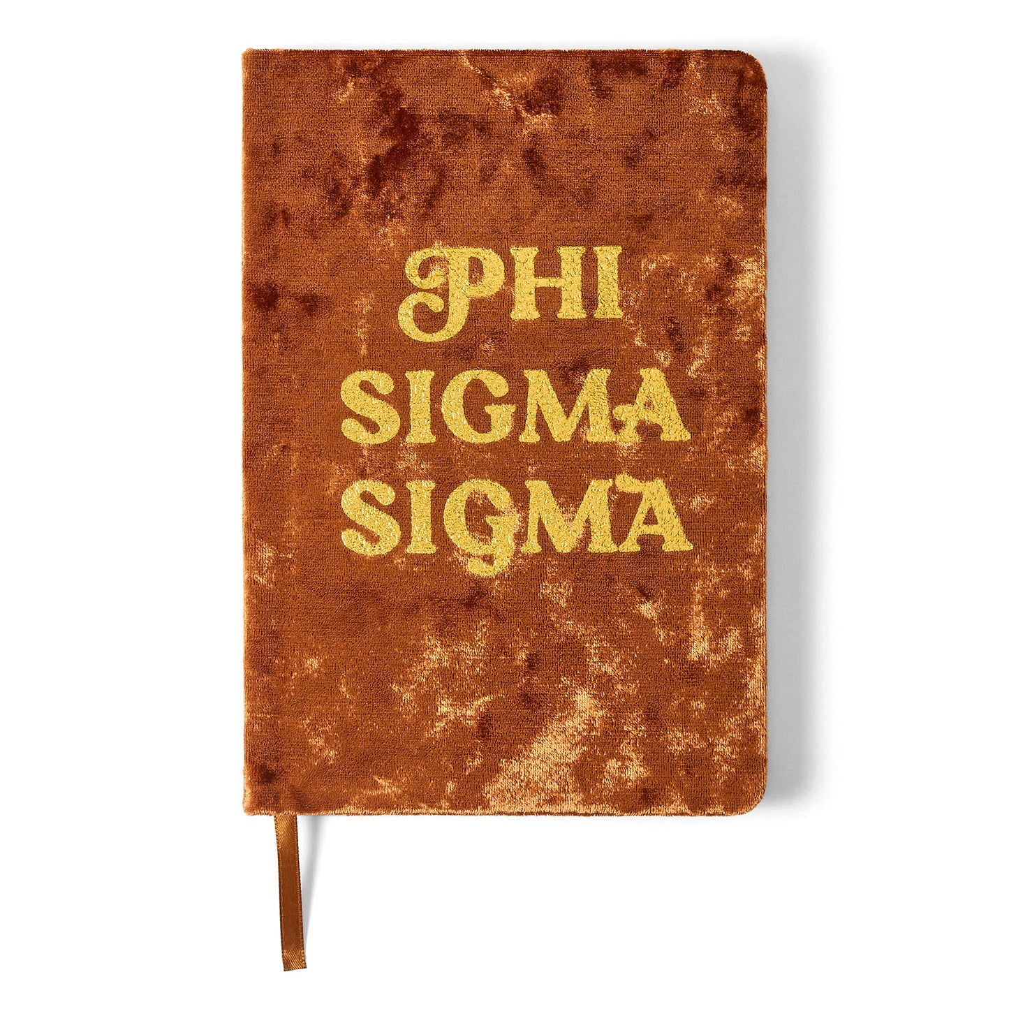 Phi Sigma Sigma Velvet Notebook - Ivy Society