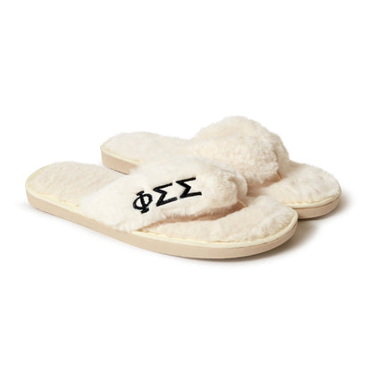 Phi Sigma Sigma Fuzzy Slippers