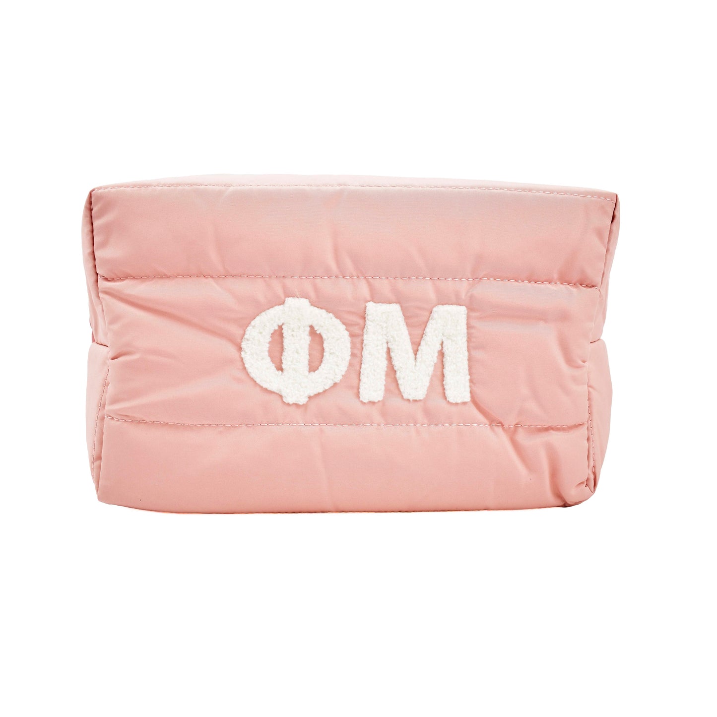Phi Mu Puffer Makeup Bag - Ivy Society