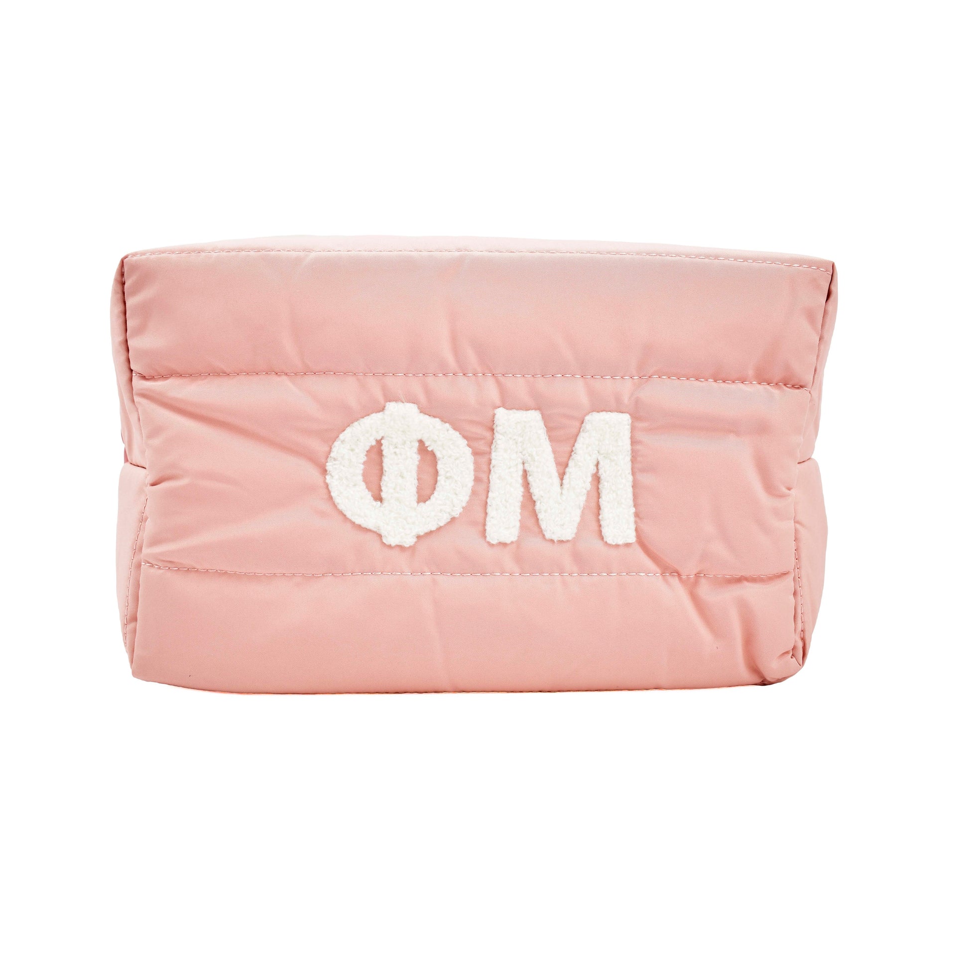 Phi Mu Puffer Makeup Bag - Ivy Society