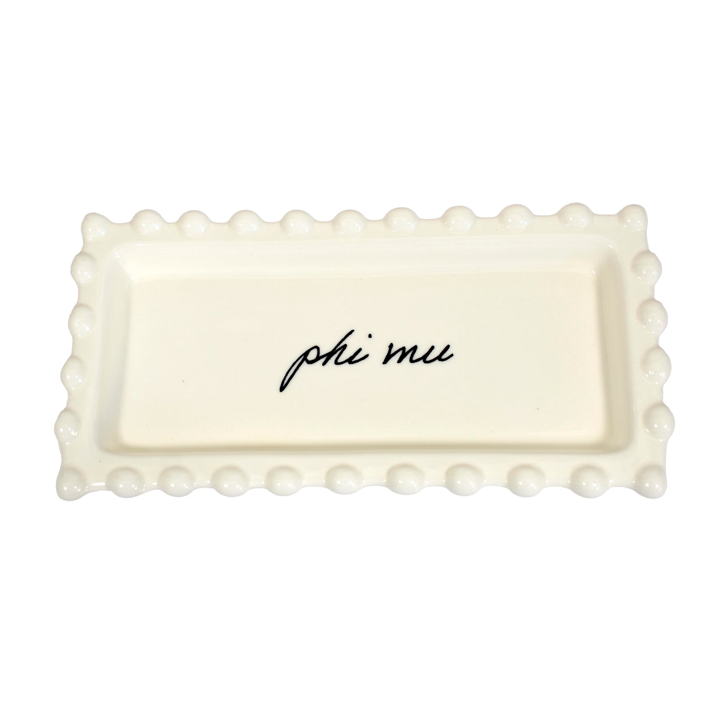 Phi Mu Jewelry Dish