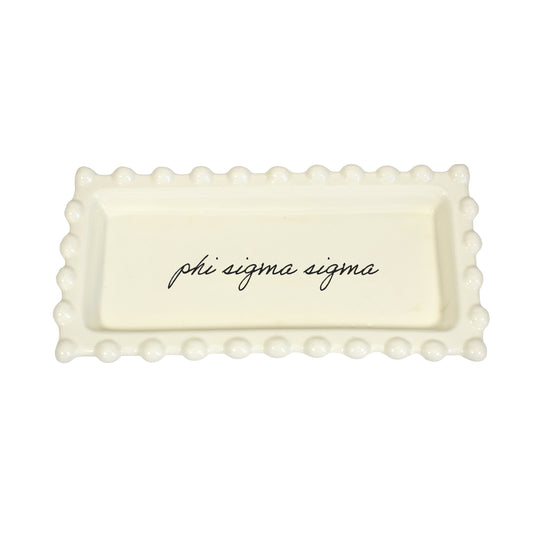 Phi Sigma Sigma Jewelry Dish