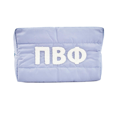Pi Beta Phi Puffer Makeup Bag - Ivy Society