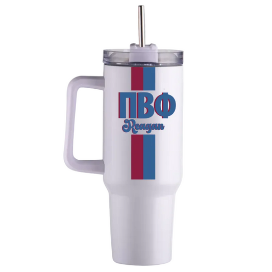 Pi Beta Phi Personalized 40oz Tumbler - Ivy Society