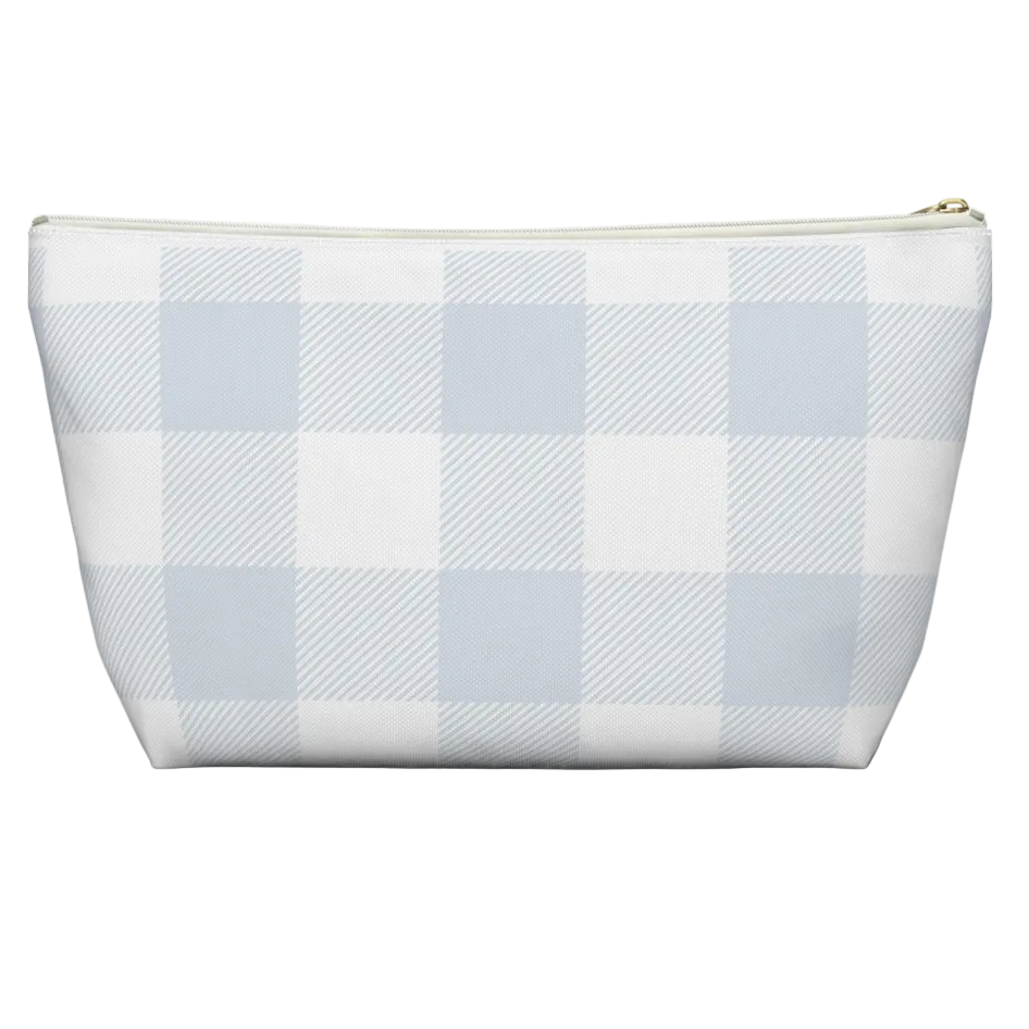 Pi Beta Phi Personalized Plaid Makeup Bag - Ivy Society
