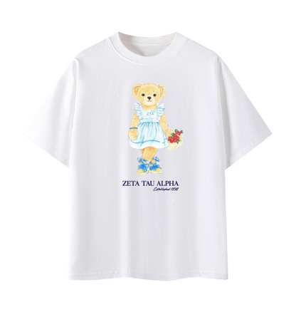 Zeta Tau Alpha Bear T Shirt