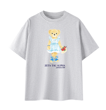 Zeta Tau Alpha Bear T Shirt