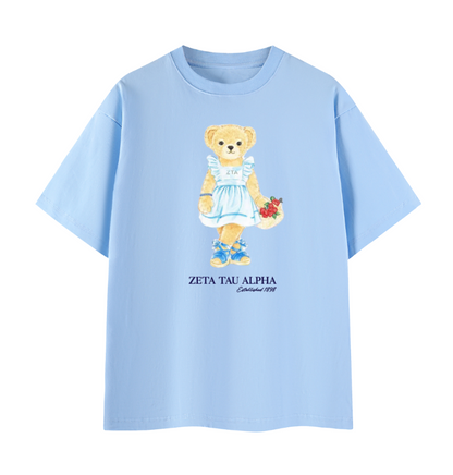 Zeta Tau Alpha Bear T Shirt