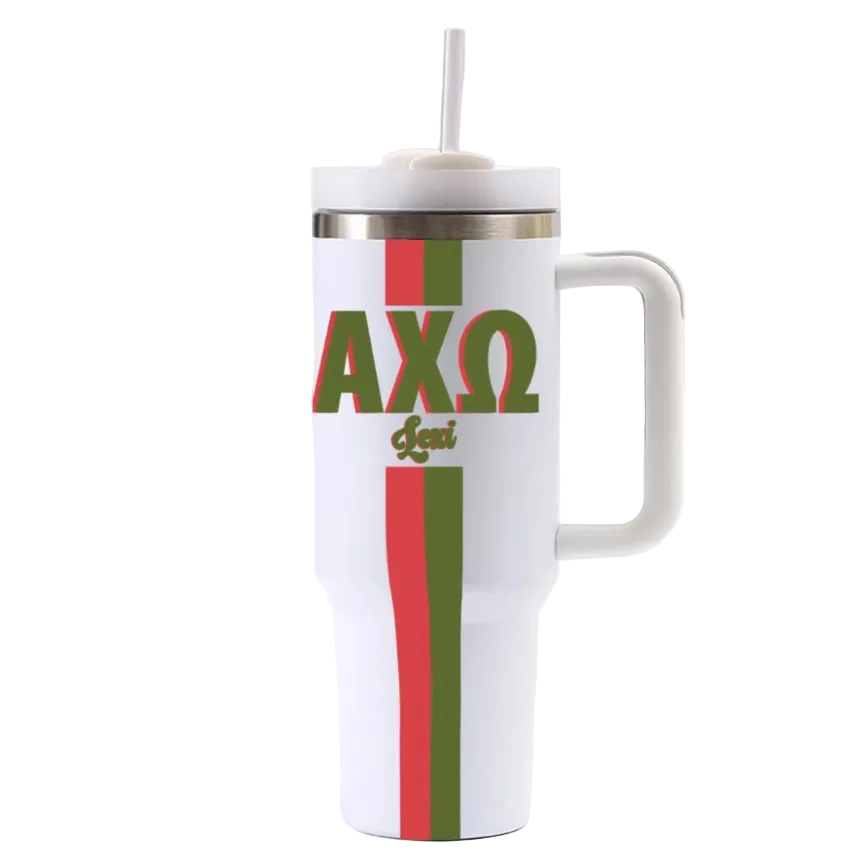 Alpha Chi Omega Personalized 40oz Tumbler
