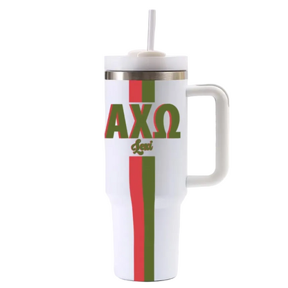 Alpha Chi Omega Personalized 40oz Tumbler