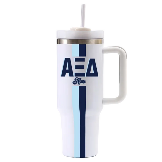 Alpha Xi Delta Personalized 40oz Tumbler