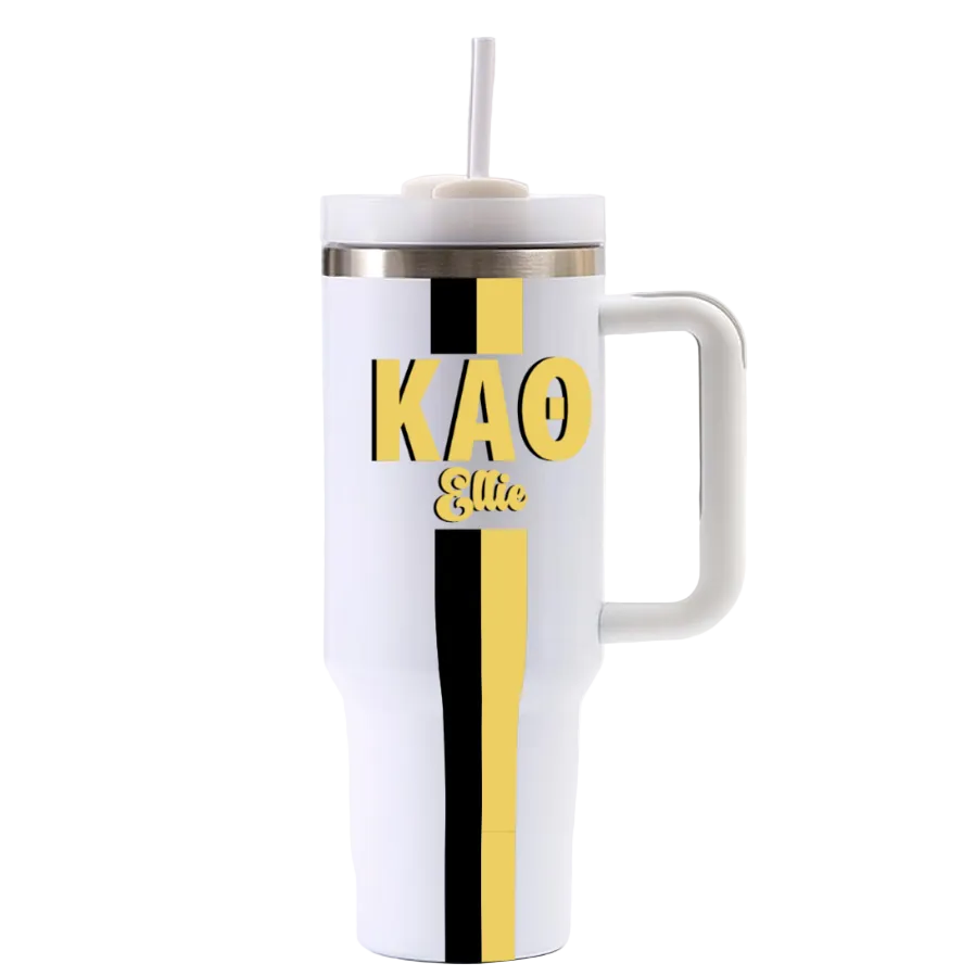 Kappa Alpha Theta Personalized 40oz Tumbler