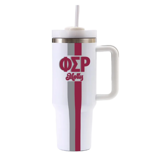 Phi Sigma Rho Personalized 40oz Tumbler