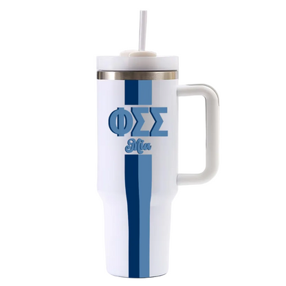 Phi Sigma Sigma Personalized 40oz Tumbler