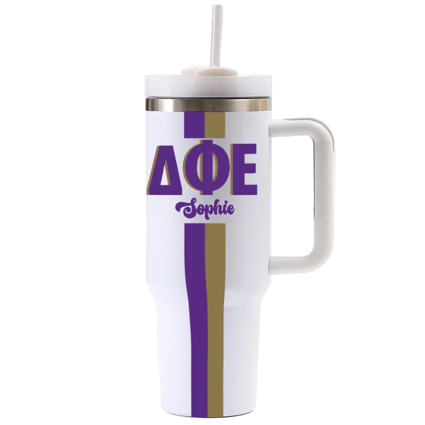 Delta Phi Epsilon Personalized 40oz Tumbler