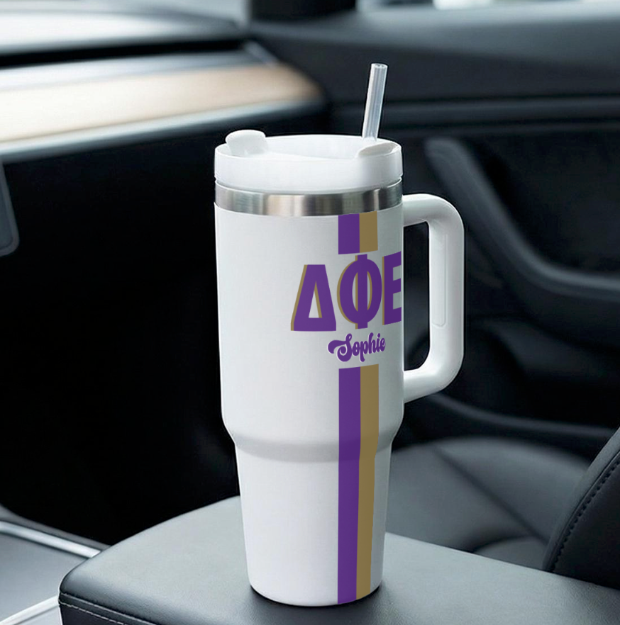 Delta Phi Epsilon Personalized 40oz Tumbler