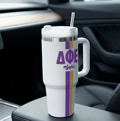Delta Phi Epsilon Personalized 40oz Tumbler