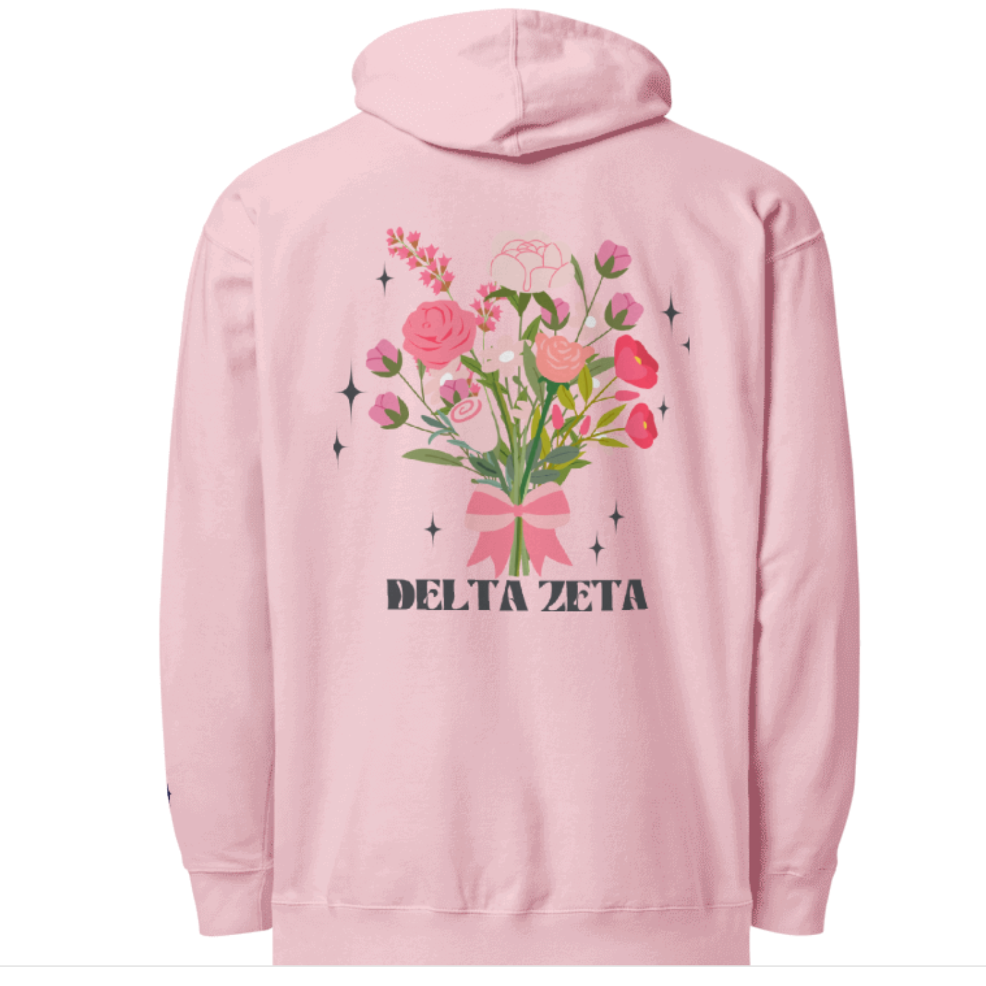 Delta Zeta Bouquet Hoodie