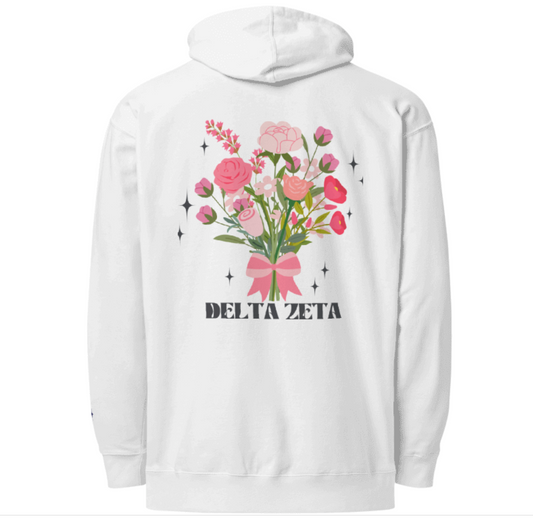 Delta Zeta Bouquet Hoodie